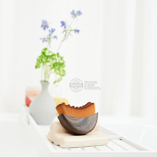 Brosse drainage lymphatique pour le visage